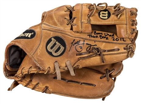 2012 Todd Frazier Game Used, Signed & Inscribed Wilson A2000 Fielders Glove (PSA/DNA)